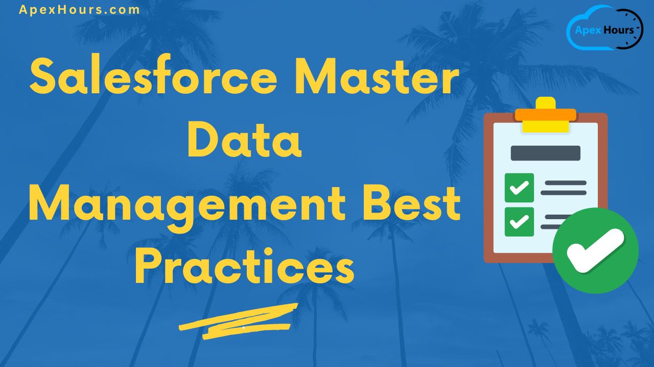 Salesforce Master Data Management Best Practices